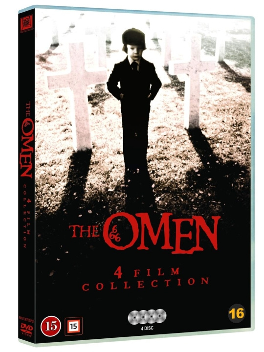 Omen, The: 4 Film Collection (4-disc) (DVD) i gruppen HJEMMEELEKTRONIK / Lyd & billede / Tv og tilbehør / Film / DVD hos TP E-commerce Nordic AB (D37832)