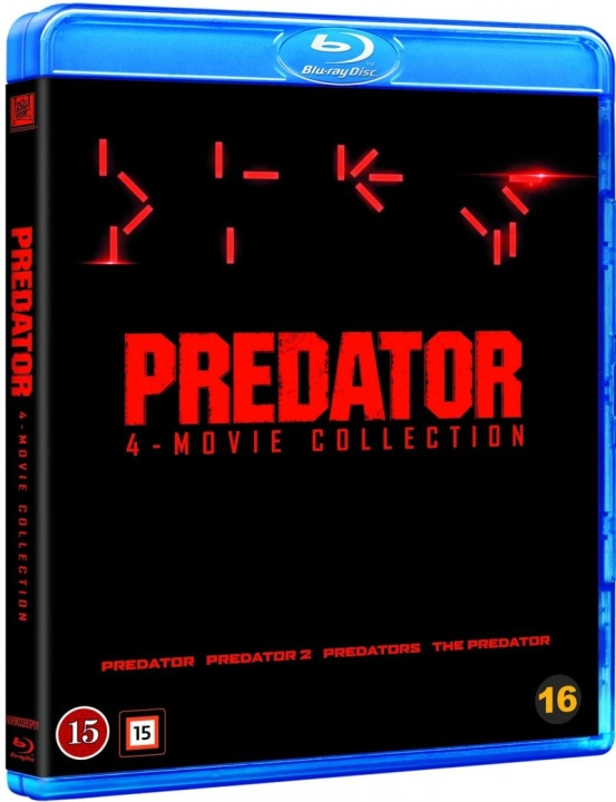 Predator collection 1-4 (Blu-ray) i gruppen HJEMMEELEKTRONIK / Lyd & billede / Tv og tilbehør / Film / Blu-ray hos TP E-commerce Nordic AB (D37836)