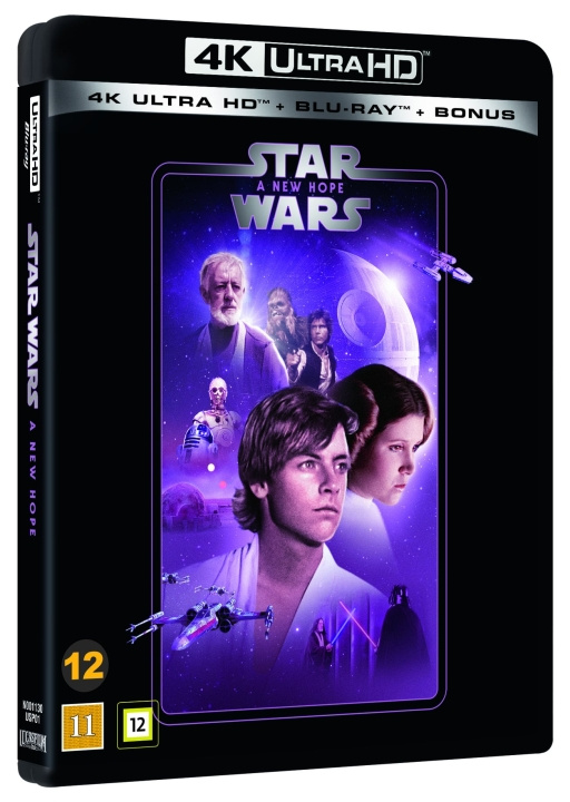 Star Wars : Episode 4 - A NEW HOPE - 3-disc (4K UHD + BD) (Blu-ray) i gruppen HJEMMEELEKTRONIK / Lyd & billede / Tv og tilbehør / Film / Blu-ray hos TP E-commerce Nordic AB (D37844)