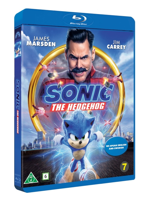 Sonic the Hedgehog (Blu-Ray) i gruppen HJEMMEELEKTRONIK / Lyd & billede / Tv og tilbehør / Film / Blu-ray hos TP E-commerce Nordic AB (D37845)