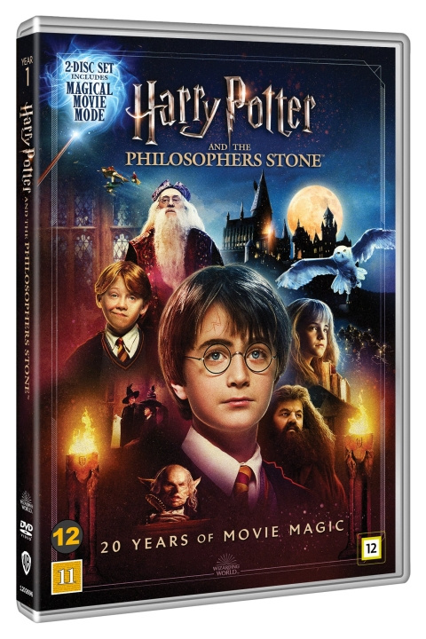 Harry Potter And The Philosophers Stone (DVD) i gruppen HJEMMEELEKTRONIK / Lyd & billede / Tv og tilbehør / Film / DVD hos TP E-commerce Nordic AB (D37858)