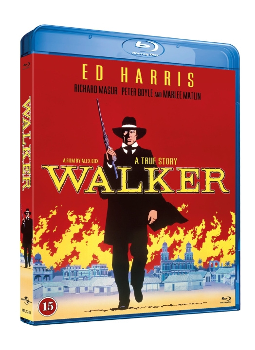 Walker - The amazing story of a real life American soldier of fortune (Ed Harris) (Blu-ray) i gruppen HJEMMEELEKTRONIK / Lyd & billede / Tv og tilbehør / Film / Blu-ray hos TP E-commerce Nordic AB (D37882)