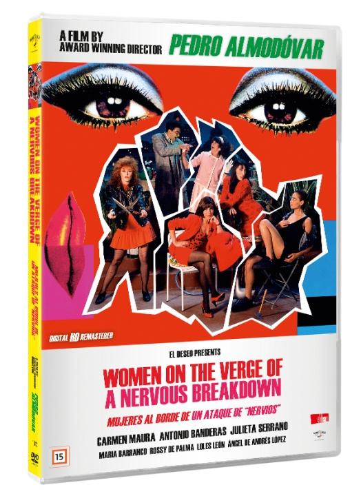 Women On The Verge Of A Nervous Breakdown - (Pedro Almodóvar Movie) (DVD) i gruppen HJEMMEELEKTRONIK / Lyd & billede / Tv og tilbehør / Film / DVD hos TP E-commerce Nordic AB (D37897)