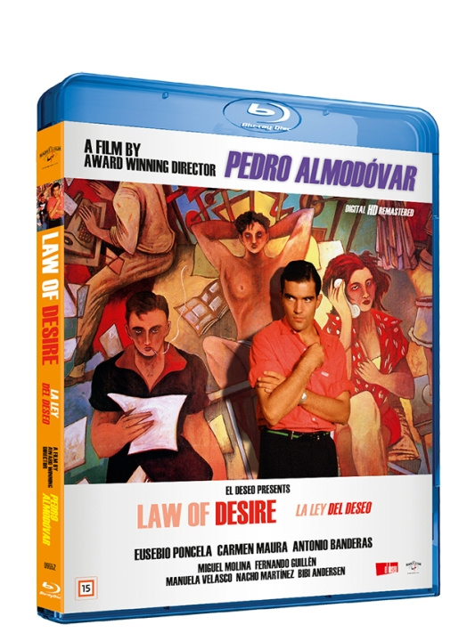 Law Of Desire - A Pedro Almodovar masterpiece movie (Blu-ray) i gruppen HJEMMEELEKTRONIK / Lyd & billede / Tv og tilbehør / Film / Blu-ray hos TP E-commerce Nordic AB (D37900)