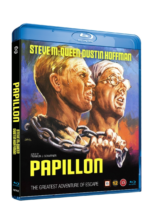 Papillion (Steve Mcqueen and Dustin Hoffman) (Blu-ray) i gruppen HJEMMEELEKTRONIK / Lyd & billede / Tv og tilbehør / Film / Blu-ray hos TP E-commerce Nordic AB (D37942)