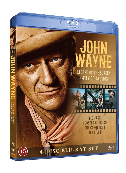 John Wayne Limited Run Gift Box (4 Blu-Ray Box) i gruppen HJEMMEELEKTRONIK / Lyd & billede / Tv og tilbehør / Film / Blu-ray hos TP E-commerce Nordic AB (D37998)