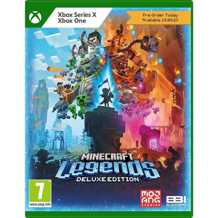Minecraft Legends (Deluxe Edition) (PL/Multi in Game) (XONE) i gruppen HJEMMEELEKTRONIK / Spilkonsoller og tilbehør / Xbox One / Spil hos TP E-commerce Nordic AB (D38010)