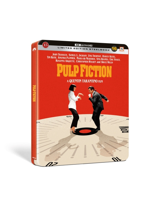 Pulp Fiction - Steelbook (Blu-ray) i gruppen HJEMMEELEKTRONIK / Lyd & billede / Tv og tilbehør / Film / Blu-ray hos TP E-commerce Nordic AB (D38015)
