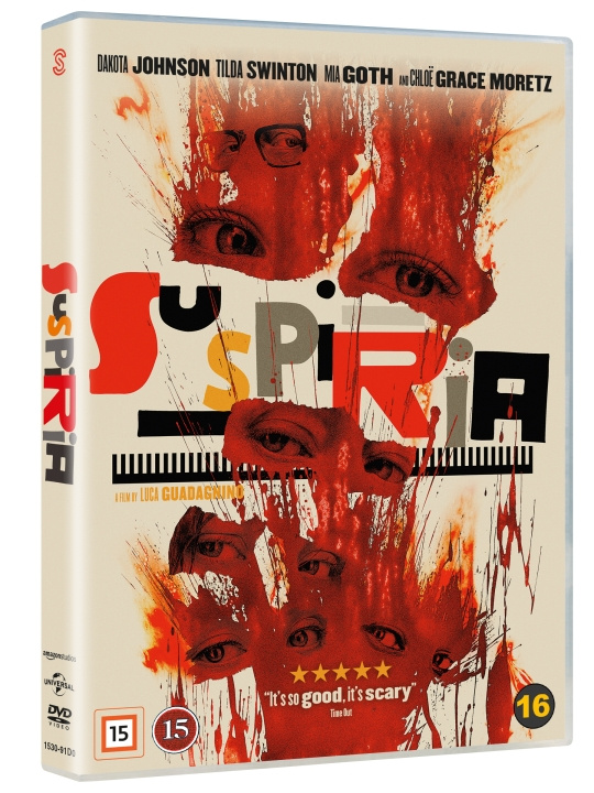 Suspiria (DVD) i gruppen HJEMMEELEKTRONIK / Lyd & billede / Tv og tilbehør / Film / DVD hos TP E-commerce Nordic AB (D38045)
