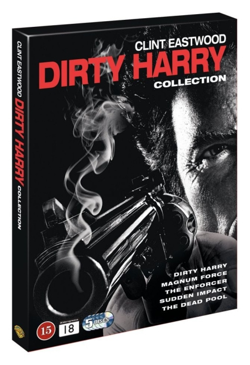 Dirty Harry Collection (5-disc) - DVD i gruppen HJEMMEELEKTRONIK / Lyd & billede / Tv og tilbehør / Film / DVD hos TP E-commerce Nordic AB (D38059)