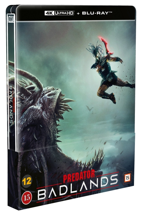 Predator: Badlands - Steelbook (4K UHD + BD) i gruppen HJEMMEELEKTRONIK / Lyd & billede / Tv og tilbehør / Film / Blu-ray hos TP E-commerce Nordic AB (D38075)