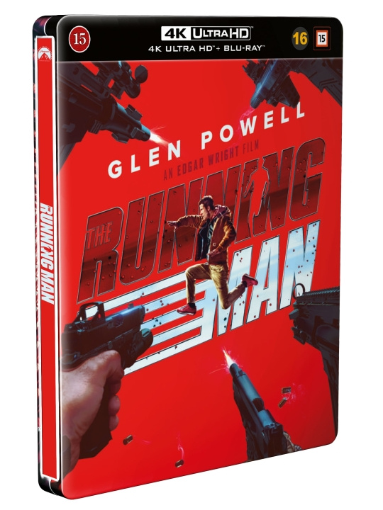 The Running Man - Steelbook 2-disc (4K UHD + BD) i gruppen HJEMMEELEKTRONIK / Lyd & billede / Tv og tilbehør / Film / Blu-ray hos TP E-commerce Nordic AB (D38105)