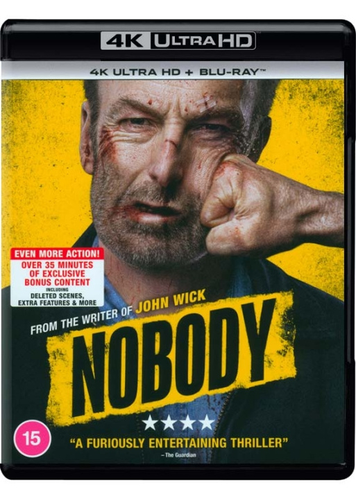 Nobody (4K UHD + Blu-Ray) i gruppen HJEMMEELEKTRONIK / Lyd & billede / Tv og tilbehør / Film / Blu-ray hos TP E-commerce Nordic AB (D38109)