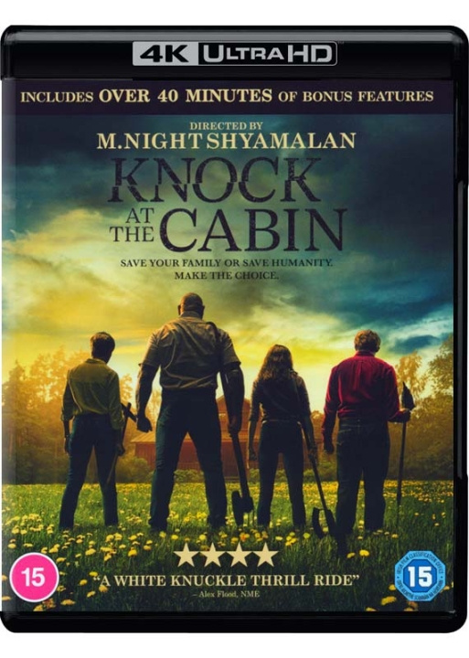 Knock at the Cabin (Special Edition) (4K UHD) i gruppen HJEMMEELEKTRONIK / Lyd & billede / Tv og tilbehør / Film / DVD hos TP E-commerce Nordic AB (D38119)