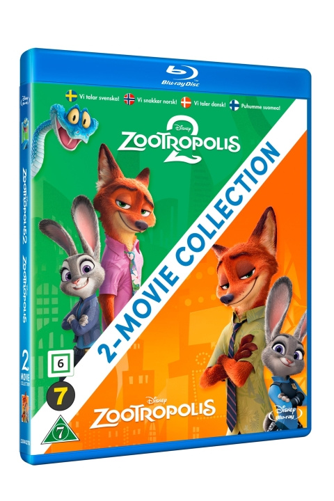 Zootropolis 2-Movie Collection (Blu-ray) i gruppen HJEMMEELEKTRONIK / Lyd & billede / Tv og tilbehør / Film / Blu-ray hos TP E-commerce Nordic AB (D38172)