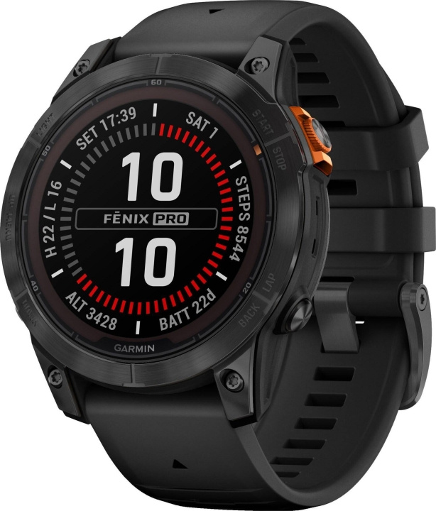 Garmin Fenix 7 Pro Solar – multisport-GPS-smartwatch i gruppen SPORT, FRITID & HOBBY / Smartwatch & Aktivitetsmåler / Smartwatches hos TP E-commerce Nordic AB (D38234)