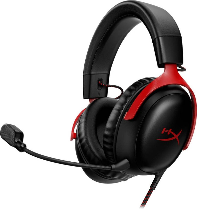 HP HyperX – Cloud III med ledning, sort/rød i gruppen COMPUTERTILBEHØR / GAMING / Headset hos TP E-commerce Nordic AB (D38326)
