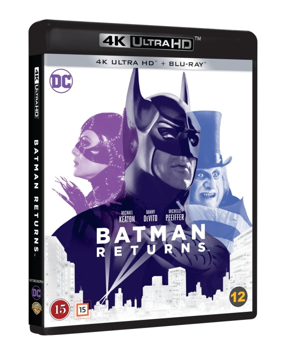 BATMAN Returns (4K UHD + BD) i gruppen HJEMMEELEKTRONIK / Lyd & billede / Tv og tilbehør / Film / Blu-ray hos TP E-commerce Nordic AB (D38418)
