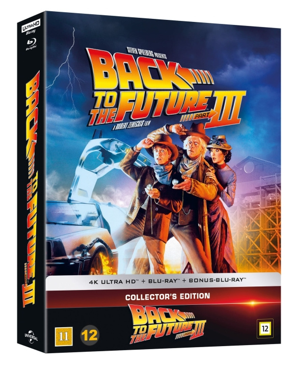 Back to the Future III - 3 Disc Colletor\'s Edition (Blu-ray) i gruppen HJEMMEELEKTRONIK / Lyd & billede / Tv og tilbehør / Film / Blu-ray hos TP E-commerce Nordic AB (D38429)
