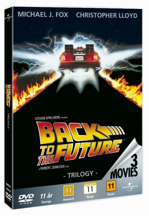 Back To The Future 1-3 box - DVD i gruppen HJEMMEELEKTRONIK / Lyd & billede / Tv og tilbehør / Film / DVD hos TP E-commerce Nordic AB (D38449)