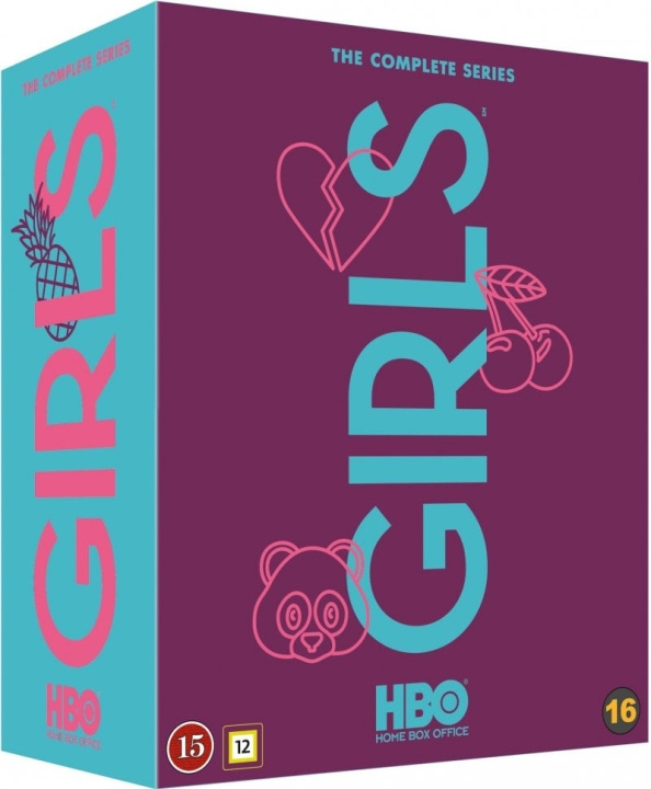 Girls: The Complete Series - DVD i gruppen HJEMMEELEKTRONIK / Lyd & billede / Tv og tilbehør / Film / DVD hos TP E-commerce Nordic AB (D38450)