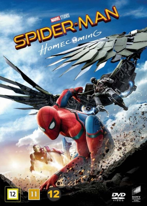 Spider-Man: Homecoming - DVD i gruppen HJEMMEELEKTRONIK / Lyd & billede / Tv og tilbehør / Film / DVD hos TP E-commerce Nordic AB (D38453)