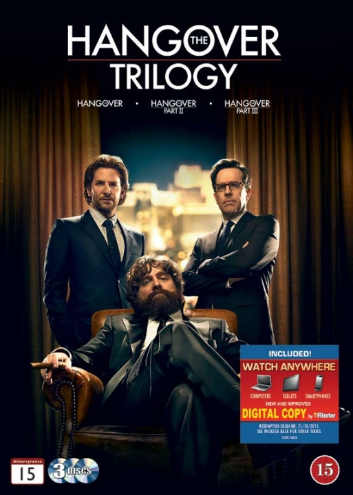 Hangover Trilogy, The - DVD i gruppen HJEMMEELEKTRONIK / Lyd & billede / Tv og tilbehør / Film / DVD hos TP E-commerce Nordic AB (D38455)