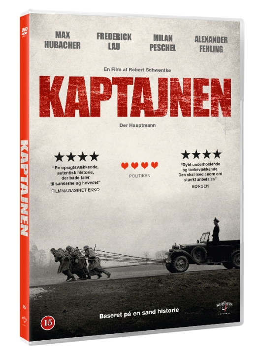 Kaptajnen (Der Hauptman) (DVD) i gruppen HJEMMEELEKTRONIK / Lyd & billede / Tv og tilbehør / Film / DVD hos TP E-commerce Nordic AB (D38471)