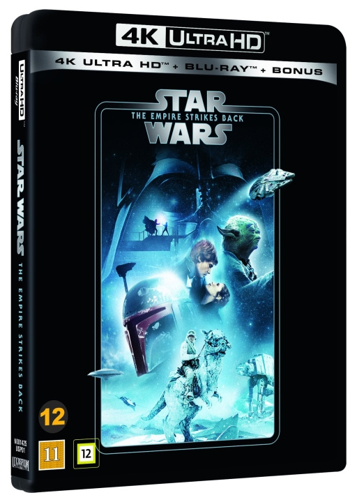 Star Wars : Episode 5 - EMPIRE STRIKES BACK - 3-disc (4K UHD + BD) i gruppen HJEMMEELEKTRONIK / Lyd & billede / Tv og tilbehør / Film / Blu-ray hos TP E-commerce Nordic AB (D38488)