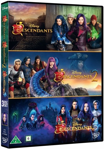 Descendants: 3 Movie Collection (3-disc) i gruppen HJEMMEELEKTRONIK / Lyd & billede / Tv og tilbehør / Film / DVD hos TP E-commerce Nordic AB (D38502)