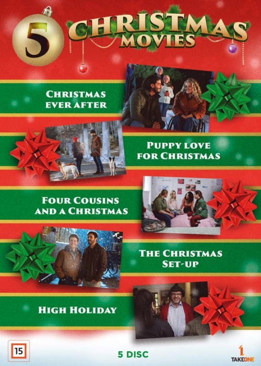 5 CHRISTMAS MOVIES - (5 DVD BOX SET OF ROMANTIC CHRISTMAS MOVIES) i gruppen HJEMMEELEKTRONIK / Lyd & billede / Tv og tilbehør / Film / DVD hos TP E-commerce Nordic AB (D38523)