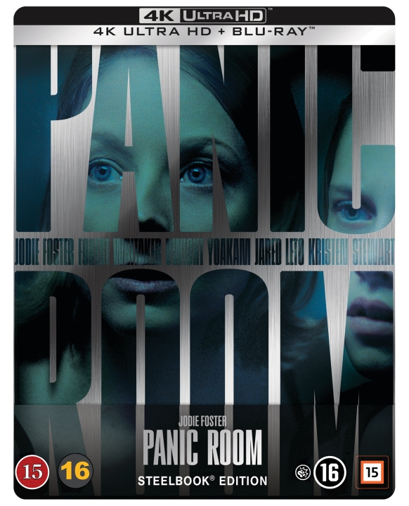PANIC ROOM STEELBOOK (Blu-ray) i gruppen HJEMMEELEKTRONIK / Lyd & billede / Tv og tilbehør / Film / Blu-ray hos TP E-commerce Nordic AB (D38578)