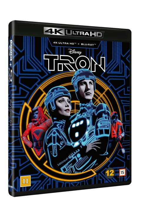 Tron (1982) - 2-disc (BD + 4K UHD) i gruppen HJEMMEELEKTRONIK / Lyd & billede / Tv og tilbehør / Film / Blu-ray hos TP E-commerce Nordic AB (D38670)