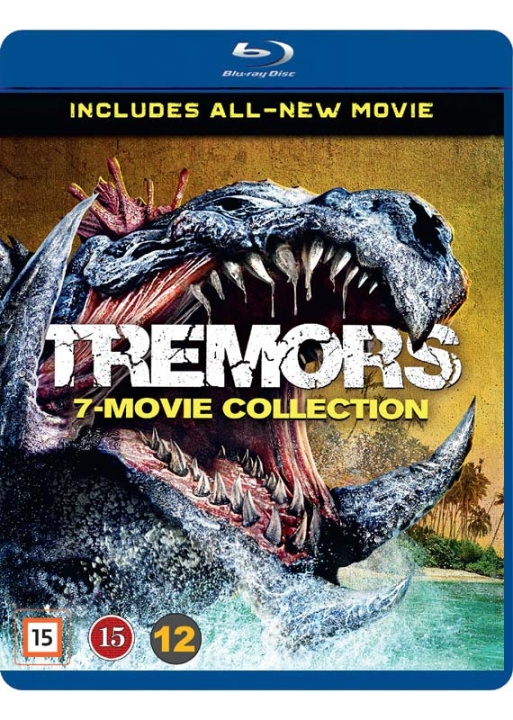 Tremors / 7-movie collection (7 Blu-ray) i gruppen HJEMMEELEKTRONIK / Lyd & billede / Tv og tilbehør / Film / Blu-ray hos TP E-commerce Nordic AB (D38721)