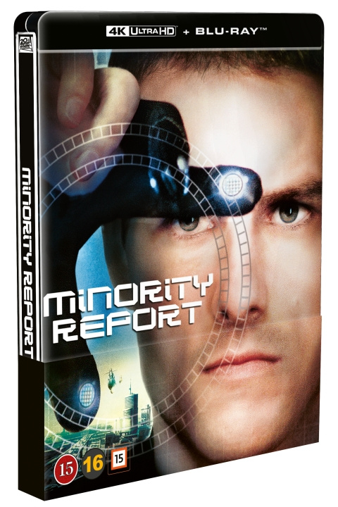 Minority Report - Steelbook (BD + 4K UHD) i gruppen HJEMMEELEKTRONIK / Lyd & billede / Tv og tilbehør / Film / Blu-ray hos TP E-commerce Nordic AB (D38722)