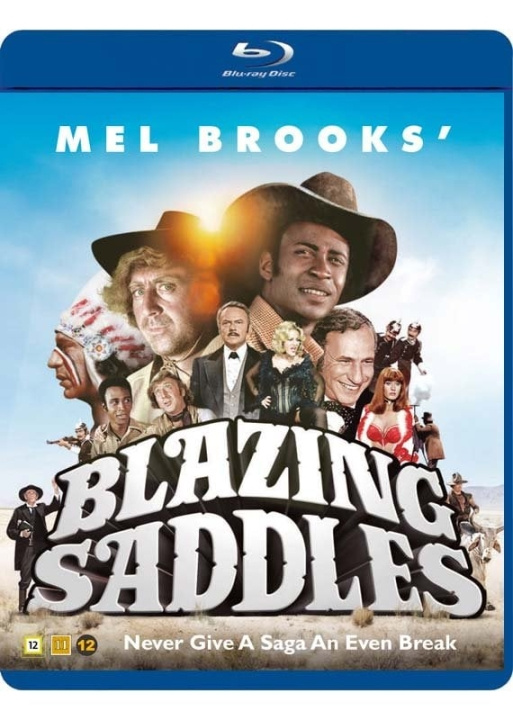 BLAZING SADDLES (Blu-ray) i gruppen HJEMMEELEKTRONIK / Lyd & billede / Tv og tilbehør / Film / Blu-ray hos TP E-commerce Nordic AB (D38797)