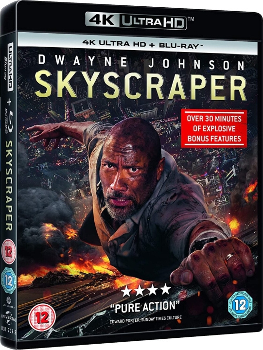 Skyscraper (4K UHD + Blu-Ray) i gruppen HJEMMEELEKTRONIK / Lyd & billede / Tv og tilbehør / Film / Blu-ray hos TP E-commerce Nordic AB (D38801)