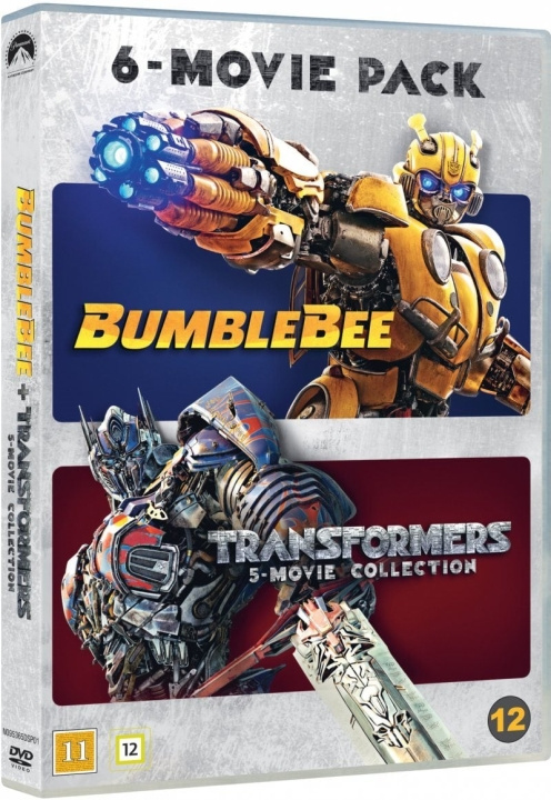 Transformers 1-6 (incl Bumblebee) - DVD i gruppen HJEMMEELEKTRONIK / Lyd & billede / Tv og tilbehør / Film / DVD hos TP E-commerce Nordic AB (D38812)