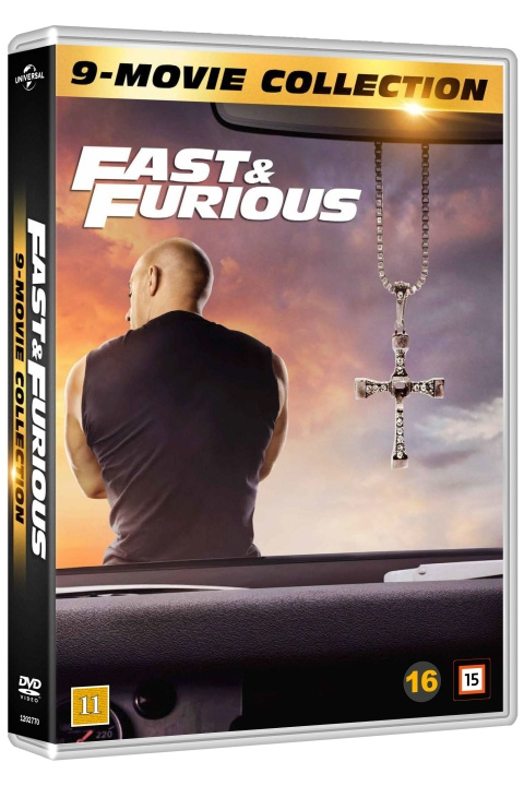 Fast and the furious complete 1-9 (DVD) i gruppen HJEMMEELEKTRONIK / Lyd & billede / Tv og tilbehør / Film / DVD hos TP E-commerce Nordic AB (D38838)