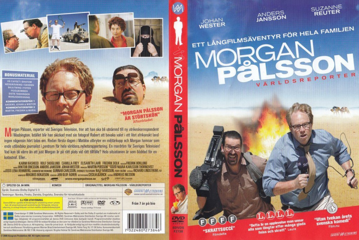 Morgan Pålsson - Världsreporter (DVD) i gruppen HJEMMEELEKTRONIK / Lyd & billede / Tv og tilbehør / Film / DVD hos TP E-commerce Nordic AB (D38877)