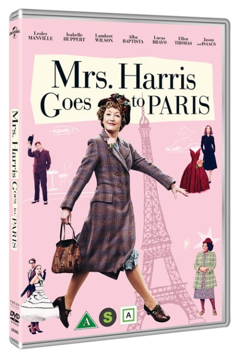 Universal Mrs. Harris tager til Paris (baseret på romanen Mrs. Harris tager til Paris) i gruppen HJEMMEELEKTRONIK / Lyd & billede / Tv og tilbehør / Film / DVD hos TP E-commerce Nordic AB (D38889)