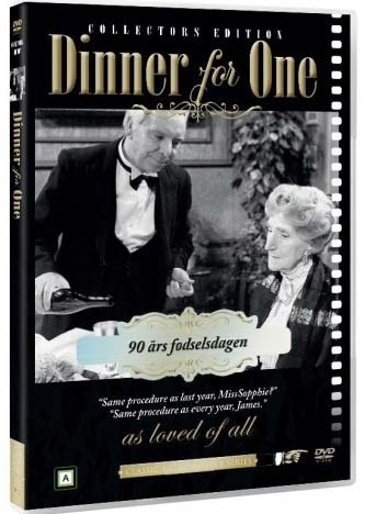 DINNER FOR ONE - 90 ÅRS FØDSELSDAGEN - NEW YEAR CLASSIC (DVD) i gruppen HJEMMEELEKTRONIK / Lyd & billede / Tv og tilbehør / Film / DVD hos TP E-commerce Nordic AB (D38955)