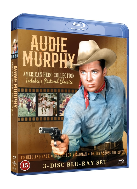 Audie Murphy-gaveæske i begrænset oplag i gruppen HJEMMEELEKTRONIK / Lyd & billede / Tv og tilbehør / Film / Blu-ray hos TP E-commerce Nordic AB (D38979)