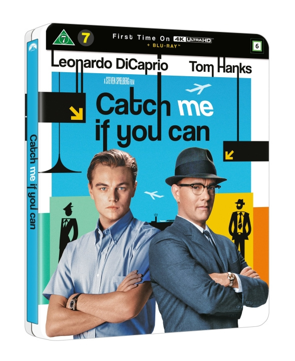 Catch Me If You Can - Steelbook (4K + BD) i gruppen HJEMMEELEKTRONIK / Lyd & billede / Tv og tilbehør / Film / Blu-ray hos TP E-commerce Nordic AB (D38988)