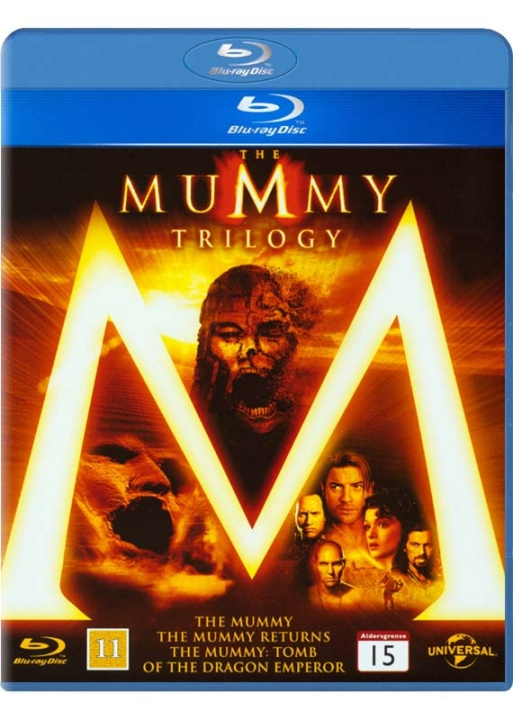 Mummy Trilogy, The (3-disc) (Blu-ray) i gruppen HJEMMEELEKTRONIK / Lyd & billede / Tv og tilbehør / Film / Blu-ray hos TP E-commerce Nordic AB (D39007)