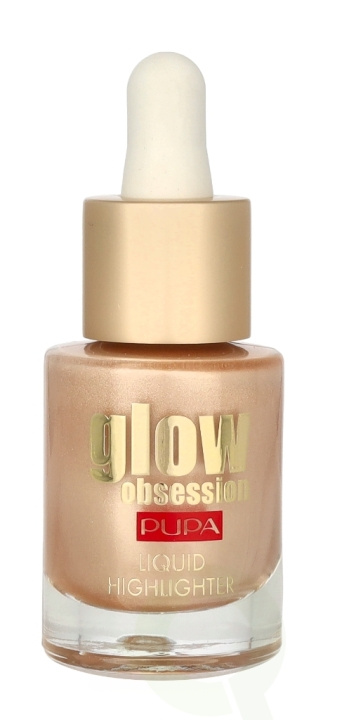 Pupa Milano Pupa Glow Obsession All Over Liquid Highlighter 13.5 ml #002 Moon Light i gruppen SKØNHED & HELSE / Makeup / Makeup ansigt / Contour/Highlight hos TP E-commerce Nordic AB (D39205)