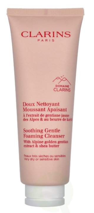 Clarins Soothing Gentle Foaming Cleanser 125 ml i gruppen SKØNHED & HELSE / Hudpleje / Ansigt / Rengøring hos TP E-commerce Nordic AB (D39256)