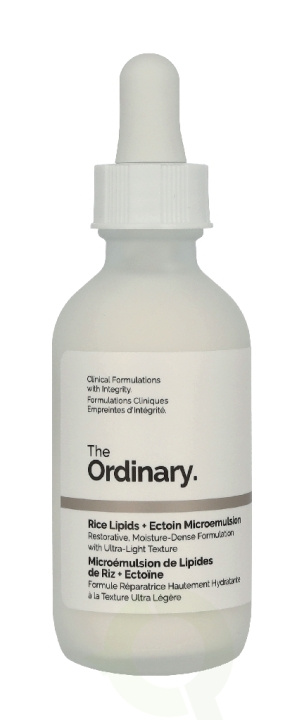 The Ordinary Rice Lipids + Ectoin Microemulsion Moisturizer 60 ml i gruppen SKØNHED & HELSE / Hudpleje / Ansigt / Hudserum hos TP E-commerce Nordic AB (D39509)