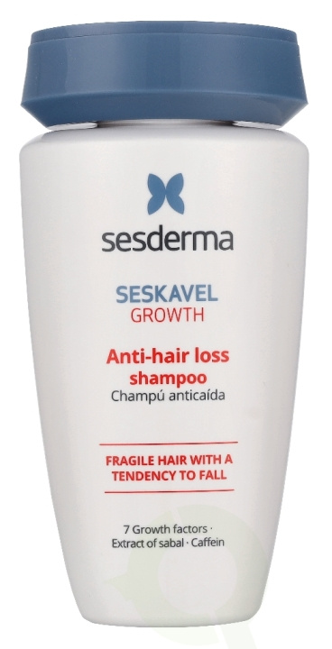 Sesderma Seskavel Anti-Hair Loss Shampoo 250 ml i gruppen SKØNHED & HELSE / Hår og styling / Hårpleje / Shampoo hos TP E-commerce Nordic AB (D39511)