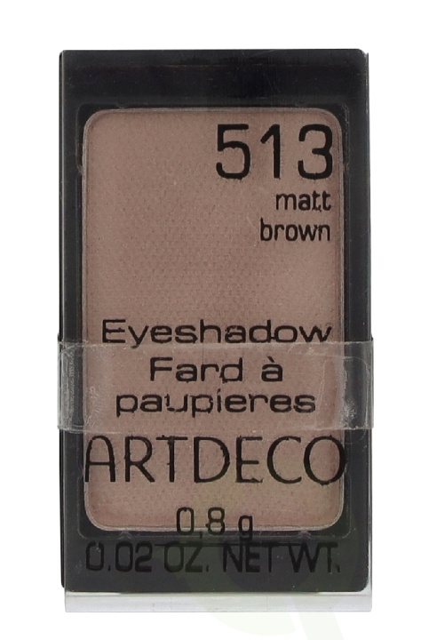 Artdeco Matt Eyeshadow 0.8 g #513 Matt Brown i gruppen SKØNHED & HELSE / Makeup / Øjne og øjenbryn / Øjenskygge hos TP E-commerce Nordic AB (D39609)